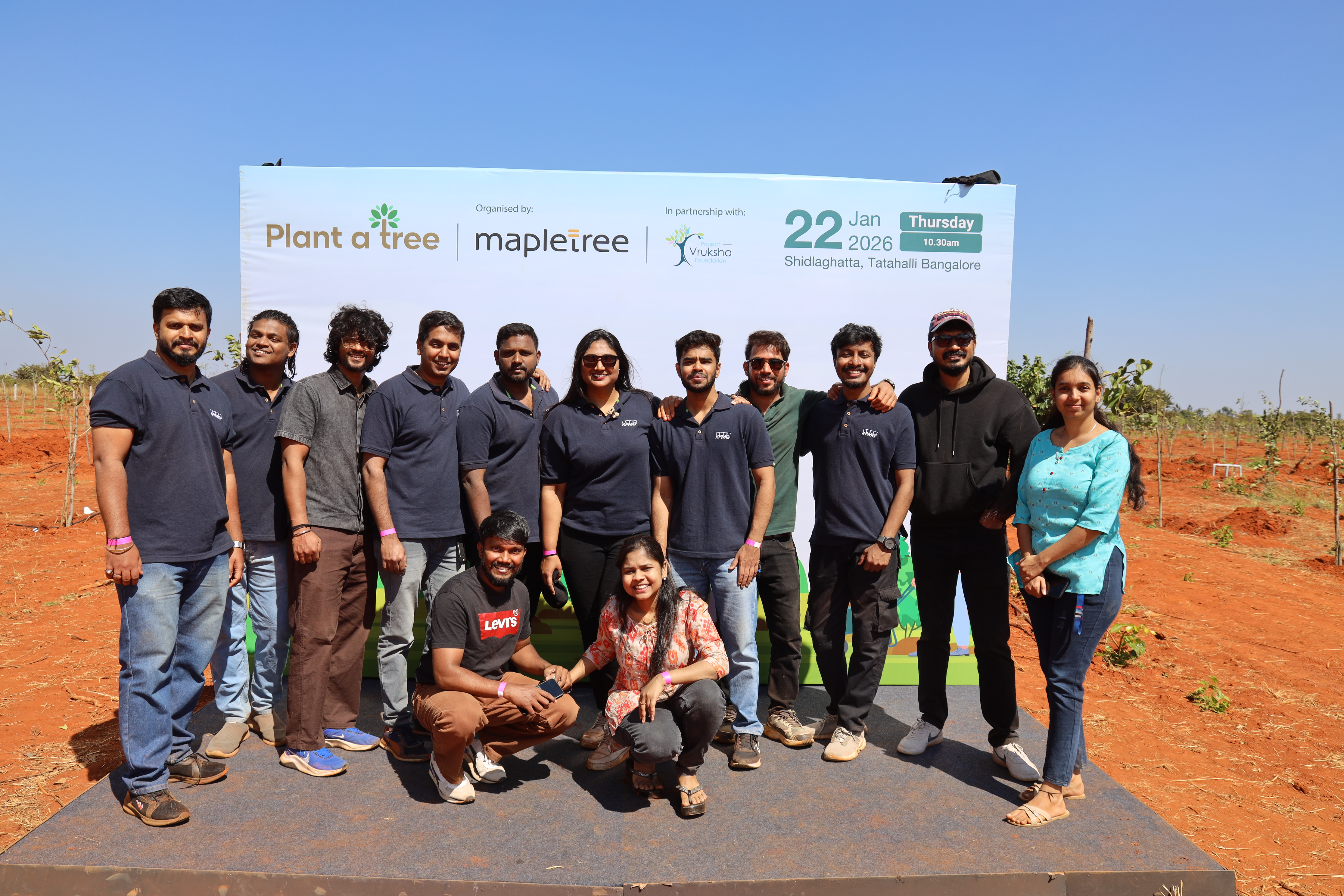 5000 Trees Plantation Drive with Mapletree